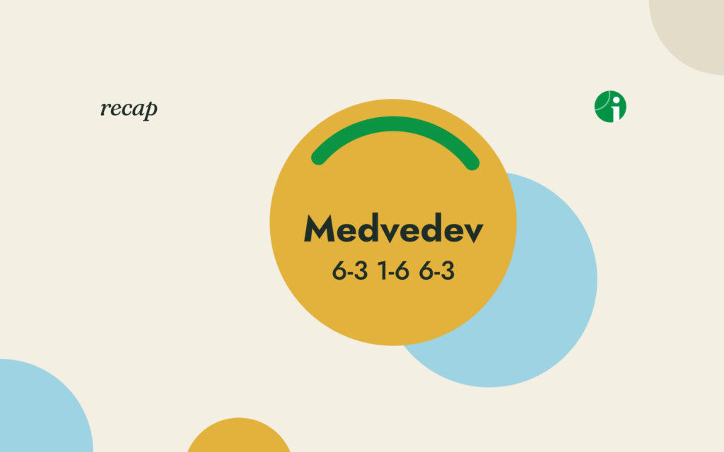 Medvedev d. Paul 6-3 1-6 6-3, Shanghai quarter-final