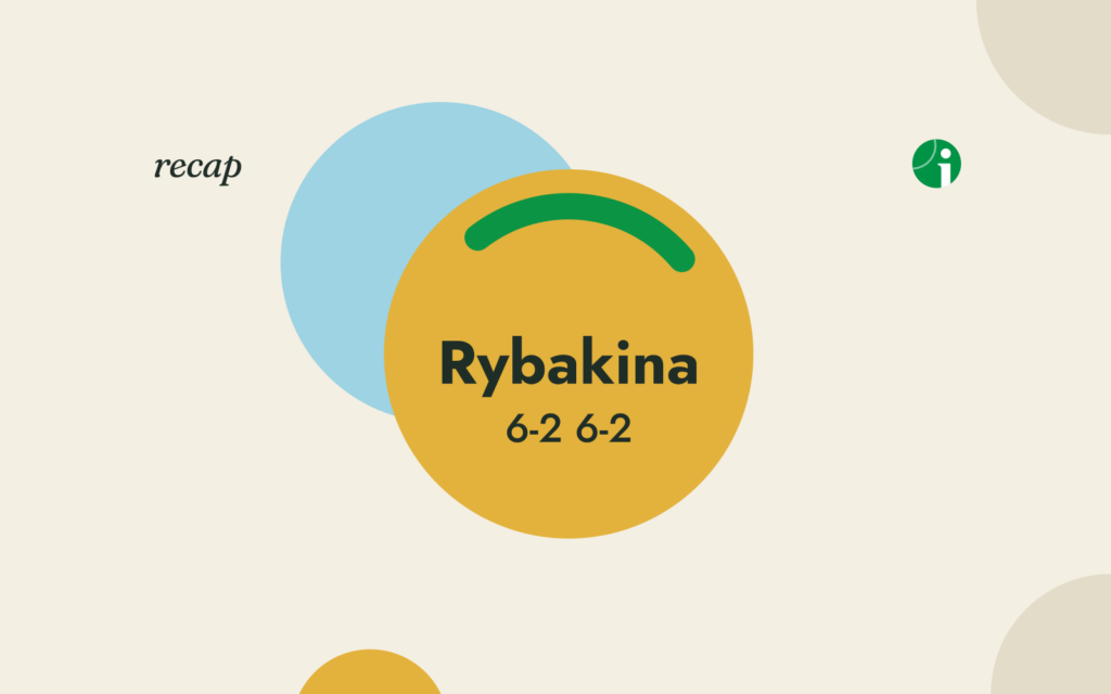 Rybakina d. Fernandez 6-2 6-2, Ningbo final