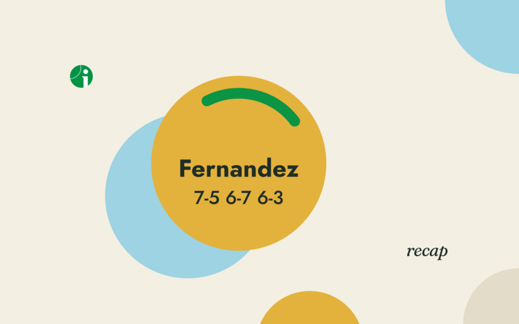 Fernandez d. Sasnovich 7-5 6-7 6-3, Ningbo Round of 16